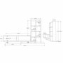 Hanah Home Soporte para TV For1-Sw Natural y Blanco